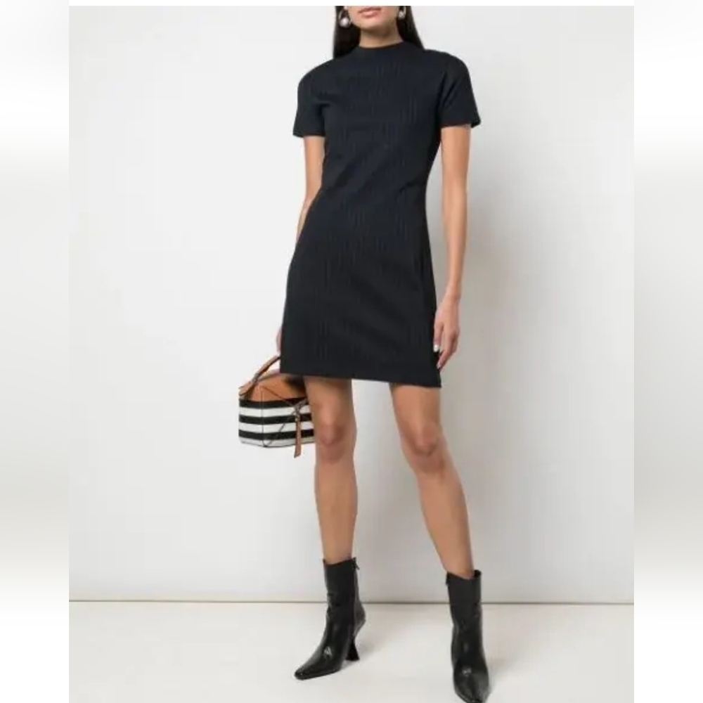 🖤 NWOT Theory Striped Dolman Shift Dress, Size S🖤